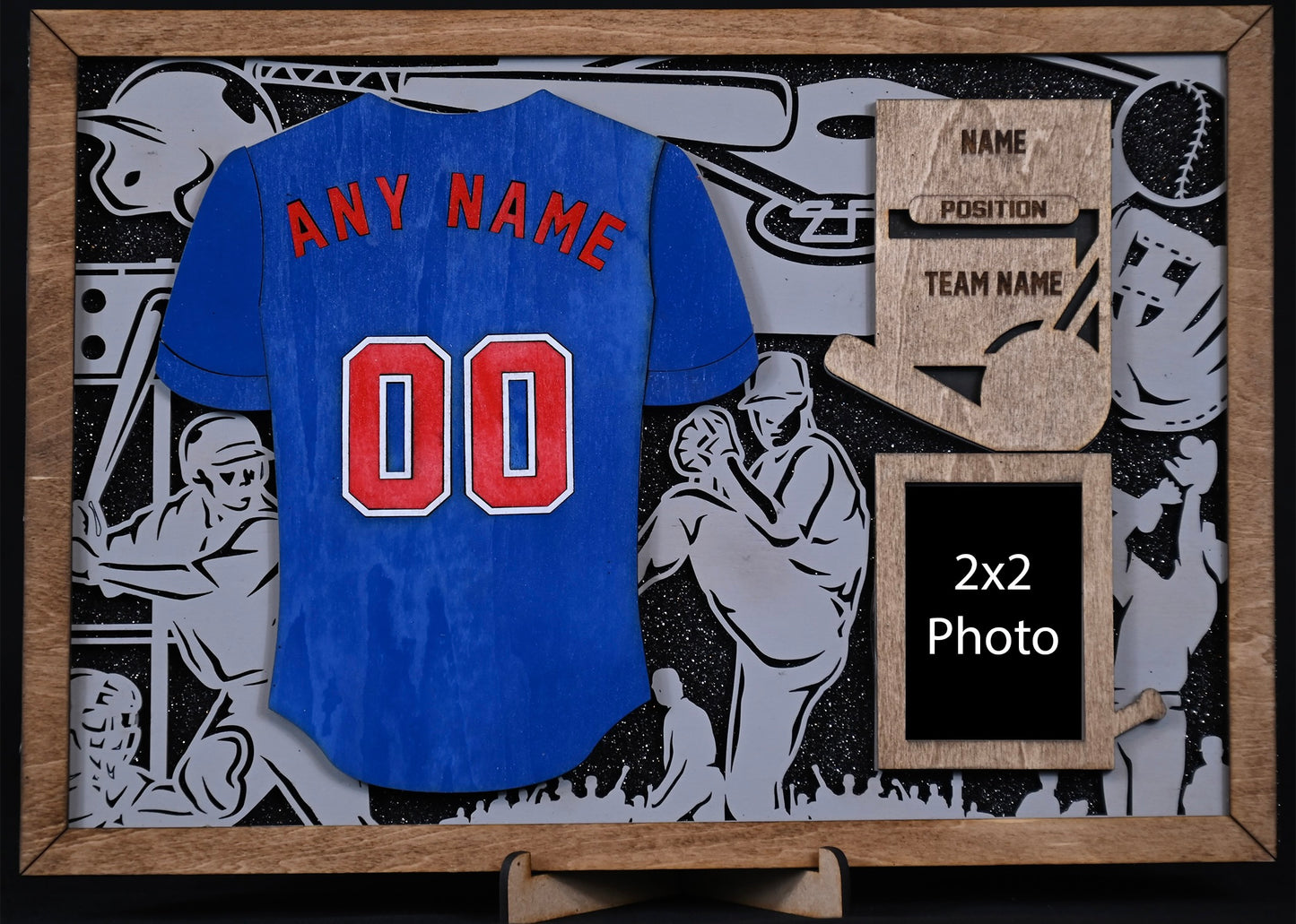Baseball Jersey Plaque