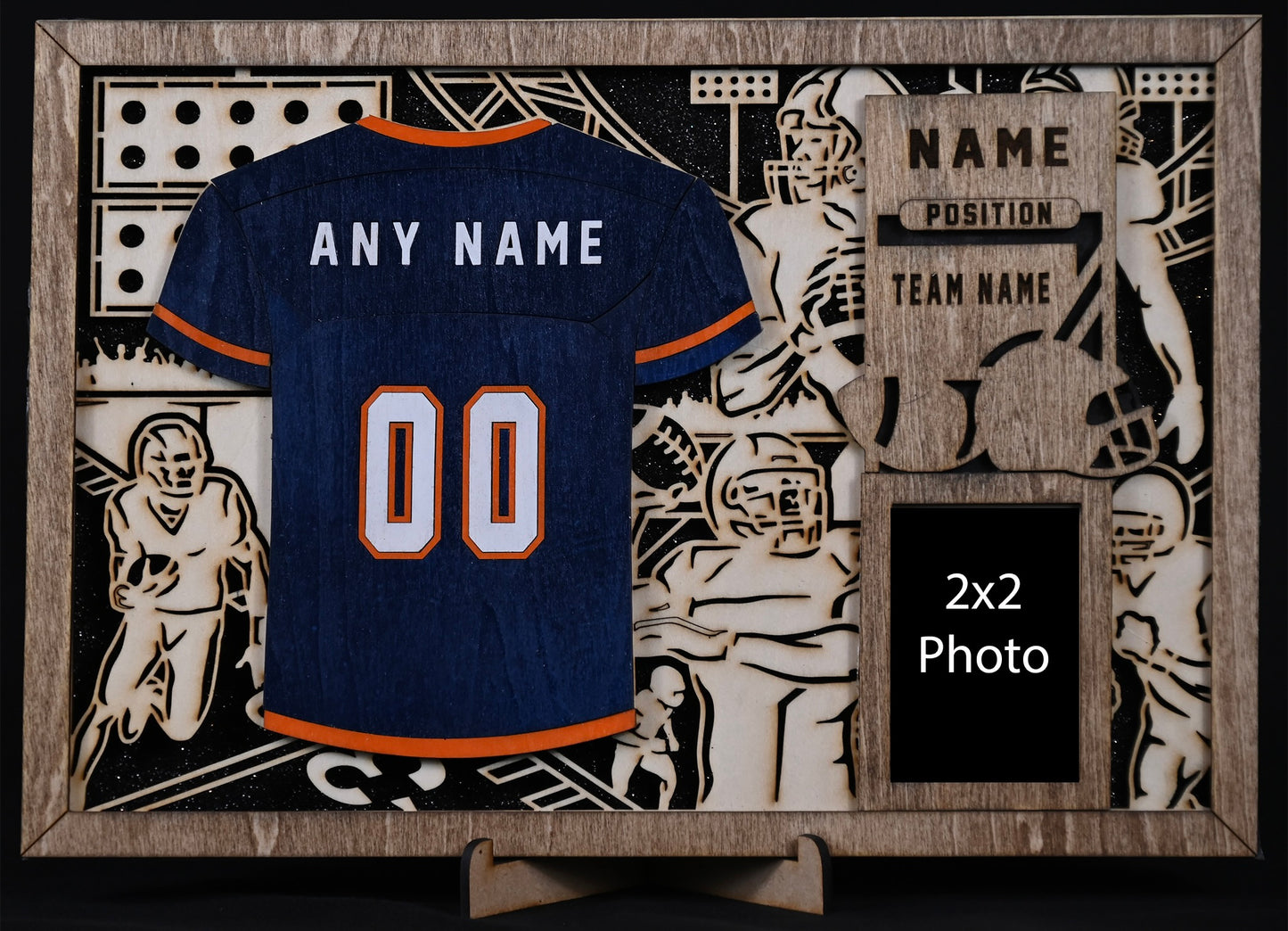 Football Jersey Plaque