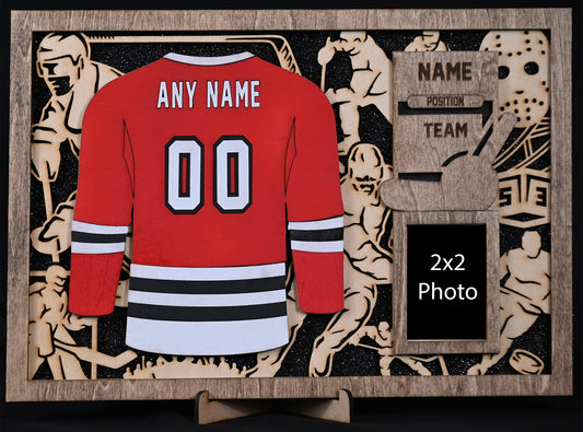 Hockey Jersey Plaque