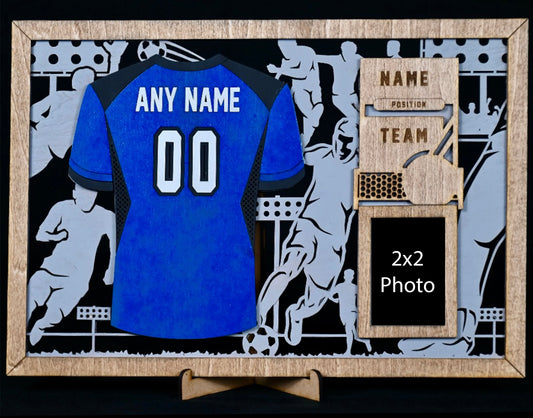 Soccer Jersey Plaque